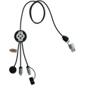 SCX.design C34 7-in-1 smartwatch charging cable, Black