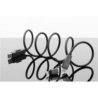 Logo trade promotional items picture of: SCX.design C59 100W magnetic silicone charging cable