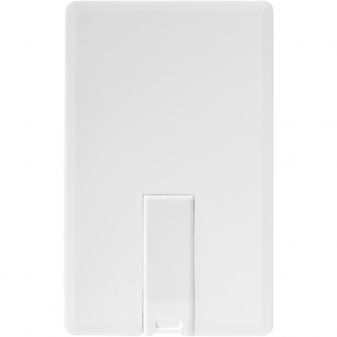 Logo trade ärikingi pilt: Õhuke kaardikujuline 4GB USB-mälupulk