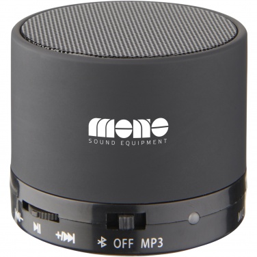 Logotrade ärikingi foto: Duck silindrikujuline puutel pehme Bluetooth® kõlar