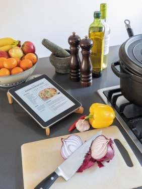 Logo trade reklaamkingituse pilt: Bambusest kaasaskantav sülearvuti alus