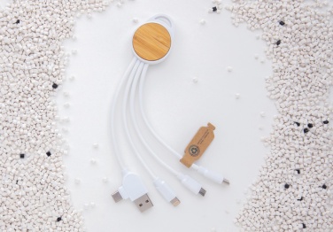 Logotrade ärikingi foto: RCS taaskasutatud plastist Ontario 6-in-1 ümmargune kaabel