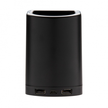 Logo trade reklaamkingituse pilt: Light up logo 5W juhtmevaba laadimispliiatsihoidja