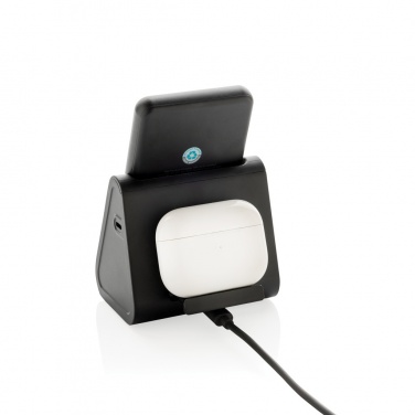 Logo trade ärikingitused foto: Powerbase RCS taaskasutatud plastist kolm ühes laadija koos toitepangaga