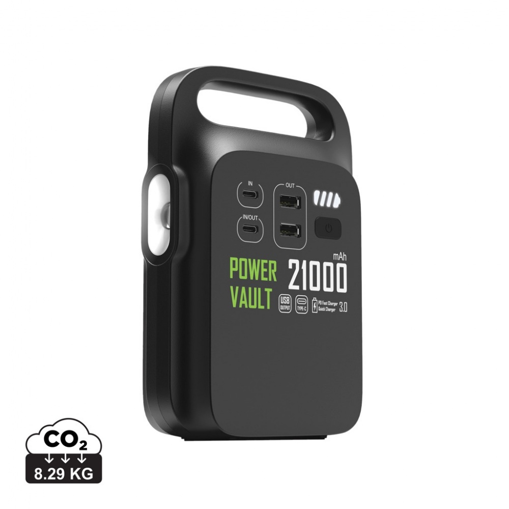 Logotrade reklaamkingid pilt: Power Vault RCS rplastic 21000 mAh kaasaskantav elektrijaam