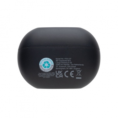 Logotrade reklaamtoote foto: Prolink RCS taaskasutatud plastist hübriidkõrvaklapp ANC/ENC