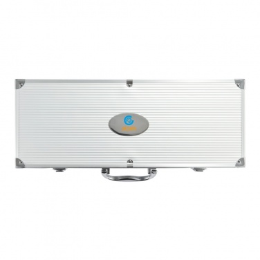 Logo trade reklaamkingid foto: 12 osaline grillikomplekt alumiiniumkarbis