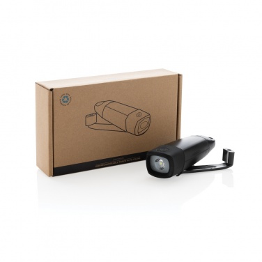 Logotrade ärikingitused pilt: Lightwave RCS rplastist USB-taaslaetav vändaga taskulamp