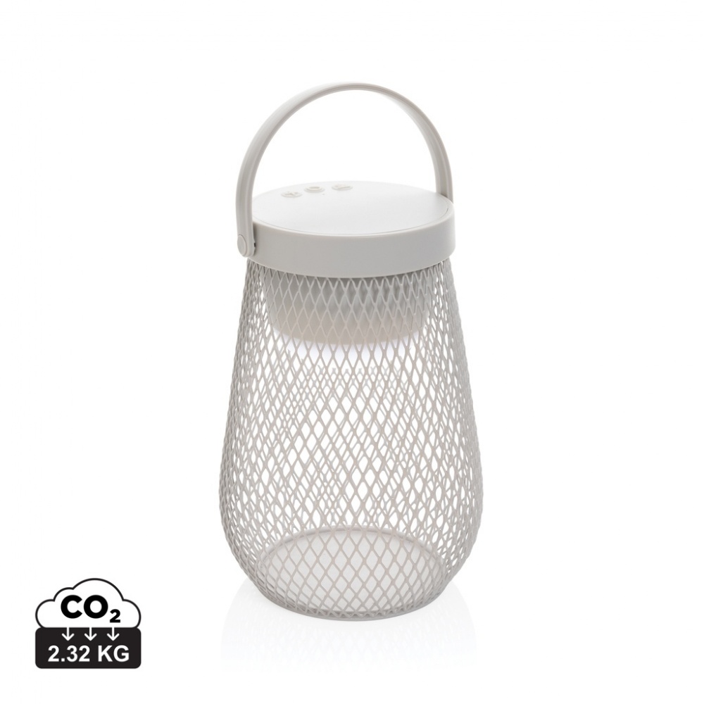 Logo trade firmakingid foto: Aurora RCS taaskasutatud plastikust USB taaslaetav laualamp