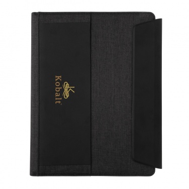 Logo trade ärikingituse pilt: Fiko 5W juhtmevaba laadimisega portfolio A4 koos akupangaga