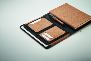 Logo trade ärikingi pilt: A5 märkmik-mapp korgist