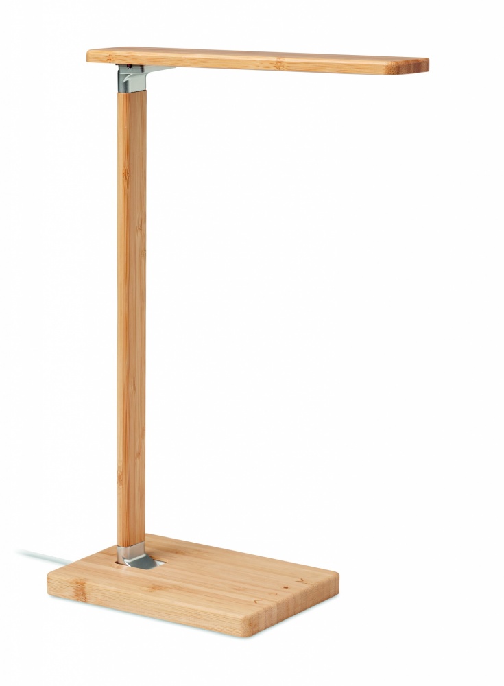 Logo trade reklaamkingituse pilt: Lauavalgusti ja laadija 10W