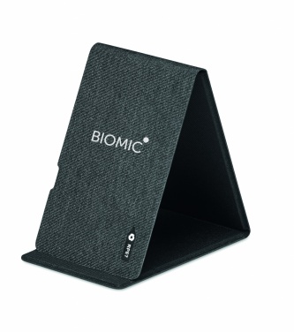 Logotrade reklaamtoote foto: RPET juhtmevaba laadija 15W