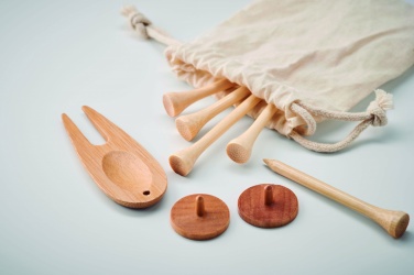 Logotrade reklaamtooted pilt: Golfitarvikute komplekt kotis