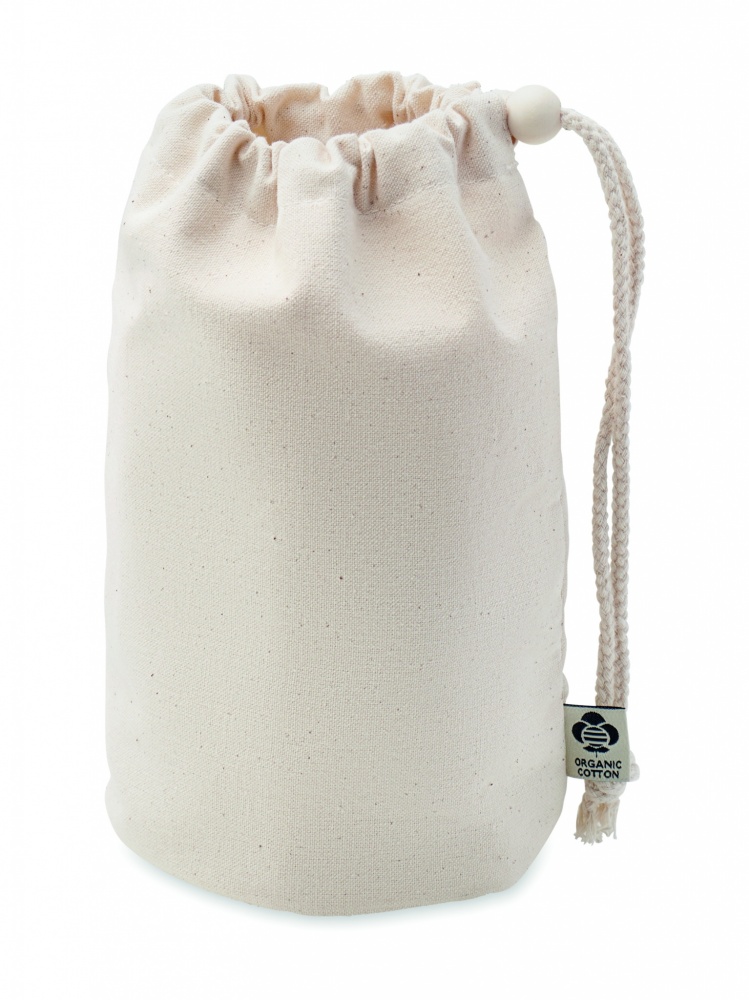 Logotrade reklaamtoote foto: Väike orgaanilisest puuvillast kott