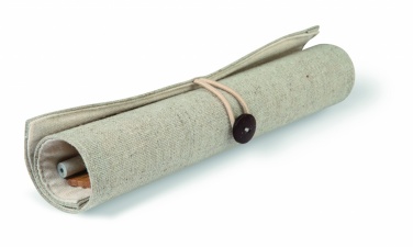 Logotrade meene foto: Statsionaarne komplekt puuvillases kotis