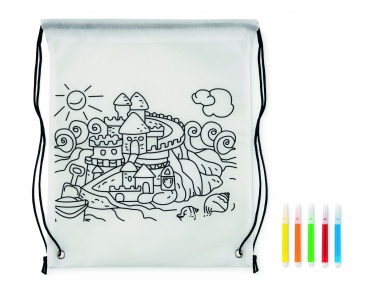 Logotrade meene foto: Lausriidest lastekott pastakatega