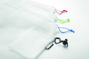 Logo trade reklaamtooted foto: Komplektis 3 RPET võrgust toidukotti