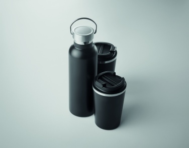 Logo trade meened foto: Roostevabast terasest termoskruusi komplekt