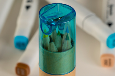 Logotrade firmakingituse foto: Puidust värvipliiatsid BECKY