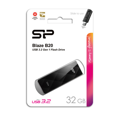 Logo trade meened foto: Pendrive Silicon Power B20 USB 3.0