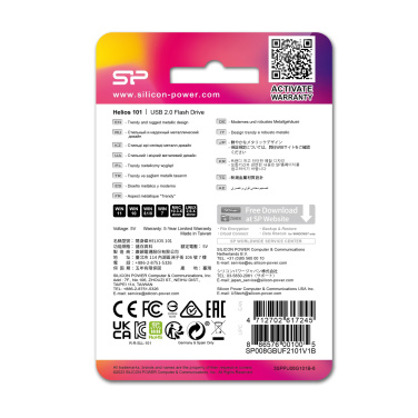 Logotrade reklaamkingi foto: Mälupulk silicon power helios 101 2.0