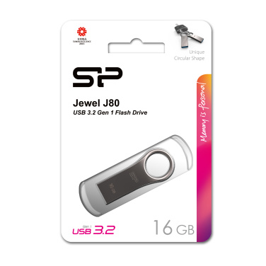 Logotrade ärikingid pilt: Pendrive 3.0 Silicon Power JEWEL J80 TITANIUM 16GB