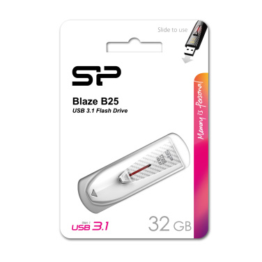 Logo trade reklaamkingid foto: Pendrive Silicon Power Blaze B25 3.1