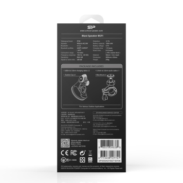 Logotrade firmakingitused pilt: BLUETOOTH KÕLAR BS71 SILICON POWER