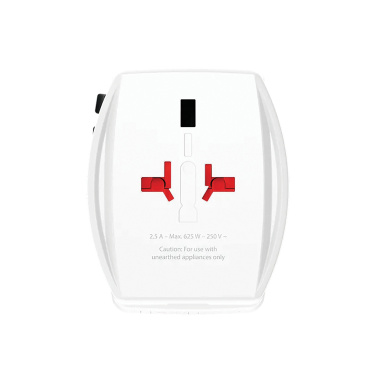 Logo trade reklaamkingitused foto: SKROSS World Travel Adapter MUV 65W PD USB C kaabliga