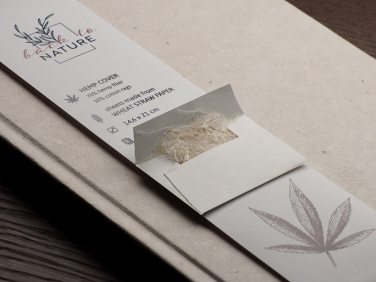 Logotrade reklaamkingid pilt: Ringlussevõetud kanepi märkmik 209734300