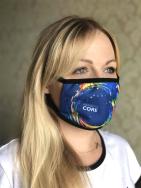 Logotrade reklaamtooted pilt: MARS PRO puuvillane mask (suurus M) koos tasku ja HEPA-filtriga 1380165