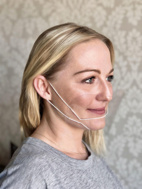 Logotrade reklaamtoote foto: ATENA läbipaistev näokaitse-mask suu ja nina jaoks 1461162