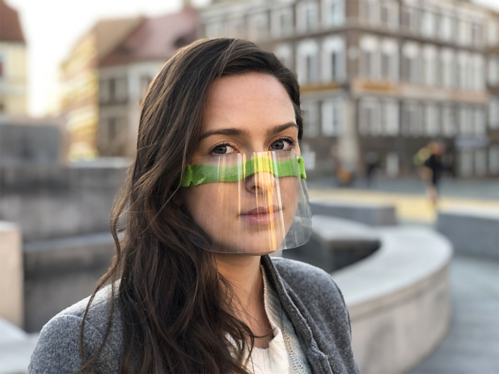 Logotrade reklaamtoote foto: HESTIA näokaitse - läbipaistev mask suu ja nina jaoks 1452162