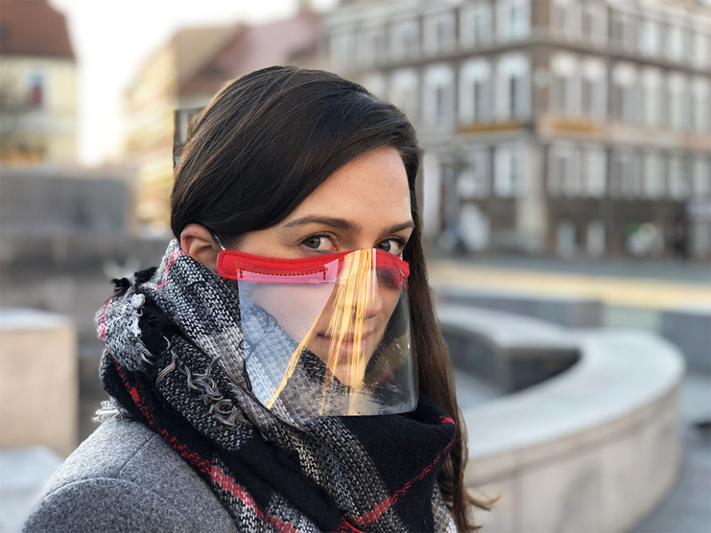 Logo trade firmakingituse pilt: KALIPSO näokaitse - läbipaistev mask suu ja nina jaoks 1447162