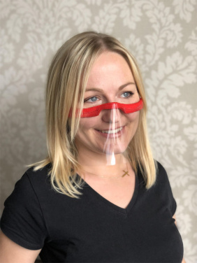 Logotrade reklaamkingi foto: KALIPSO näokaitse - läbipaistev mask suu ja nina jaoks 1447162