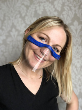 Logo trade firmakingituse pilt: KALIPSO näokaitse - läbipaistev mask suu ja nina jaoks 1447162