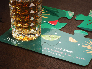 Logo trade reklaamkingid foto: Komplekt 4 PUZZLE tassialust 1835117