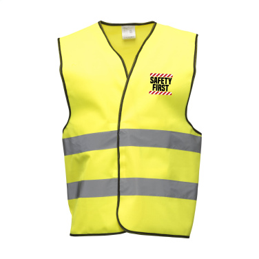 Logo trade reklaamkingituse pilt: SafetyFirst helkurvest