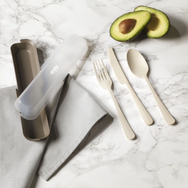 Logo trade reklaamkingituse pilt: 3-osaline söögiriistade komplekt piknikule