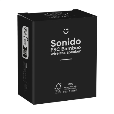 Logo trade reklaamkingi pilt: Sonido 5W bambusest juhtmevaba kõlar