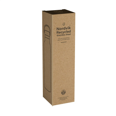 Logotrade reklaamtoote foto: Nordvik RCS Recycled Steel 750 ml