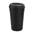 CirculCup kaanega kohvitops 400 ml, must