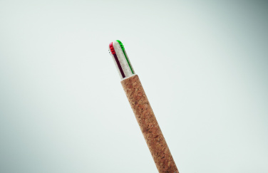 Logotrade reklaamtooted pilt: ARBOCHO korgist 4-värviga pastapliiats