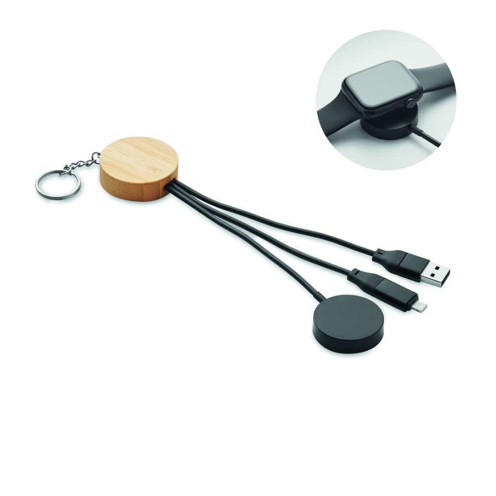 Logo trade ärikingitused foto: BULE võtmehoidjaga 4in1 60 W kaabliga