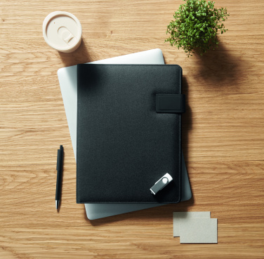 Logotrade reklaamtooted pilt: BURGUS A4 kaust ja juhtmevaba laadija