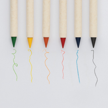 Logotrade reklaamkingituse foto: Micki GRS infinity 6tk värvipliiatsi komplekt