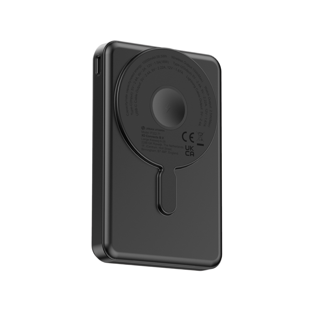 Logo trade firmakingituse pilt: Urban Vitamin Delano 5in1 10 000mah 20WPD magnetiline akupank