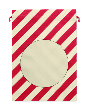 Logotrade ärikingituse foto: Suur jõuluvana puuvillane kott