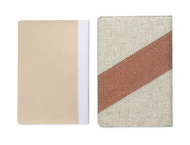 Logo trade reklaamtooted foto: A5 märkmik 15W laadijaga CORTONA